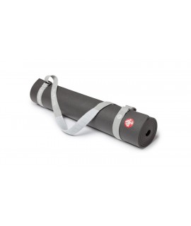 Manduka Go Play Yoga Mat Carrier with Pocket, Adjustable Strap, Suitable  for all Yoga Mats Black