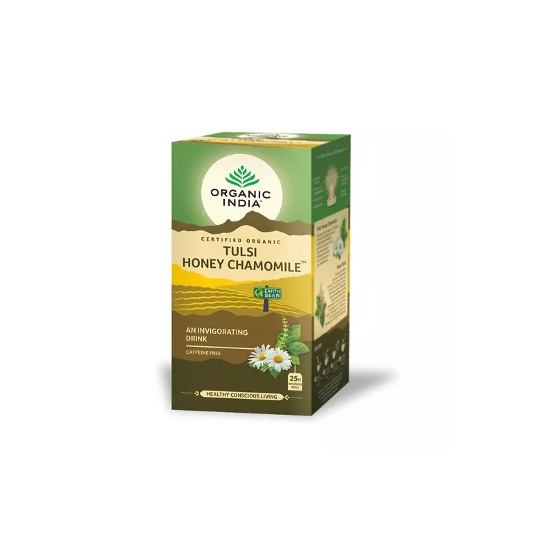 Tulsi Manzanilla & Miel - Producto Ayurveda Orgánico