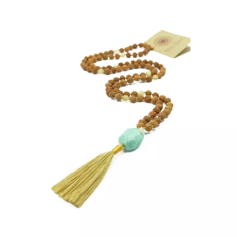Amazonite mala spirit