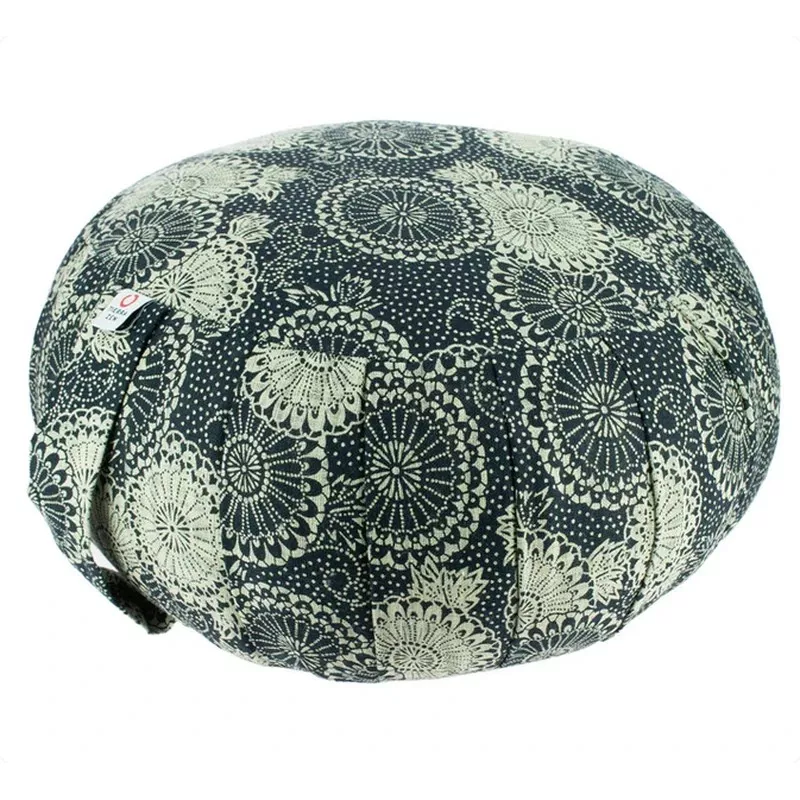 Coixí de meditació Kapok Round Zafu Kiku – 100 % natural – producte català